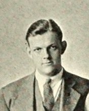 Edward M. Beck Jr in the Teacher-Student Council photograph, 1927