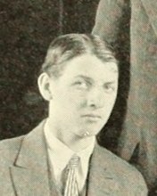 Morris Bronstein in the Tennis Team photograph, 1927