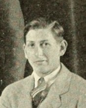 Charles A. Gutman in the Tennis Team photograph, 1927
