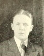 Robert Kay Wilson in the Year Book Committee photograph, 1927