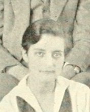 Ethel Sonnabend in the Year Book Committee photograph, 1927