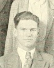 Albert Simon Hirshberg in the Year Book Committee photograph, 1927