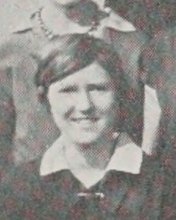 Marianne Carney in the Klawhowjaha Bjustofe Club photograph, 1926