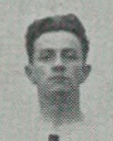 Thomas Cahill in the Crew photograph, 1927