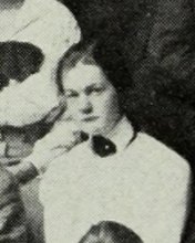 Catharine Patton in the Student Council photograph, 1916