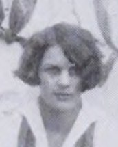 Darthea Davis Bryant in the Field Hockey Team photograph, 1925