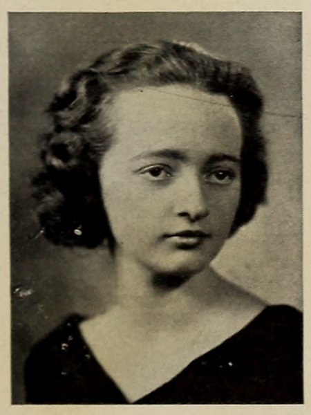 Portrait of Barbara Norman Fuller, Hingham High School, class of 1935
