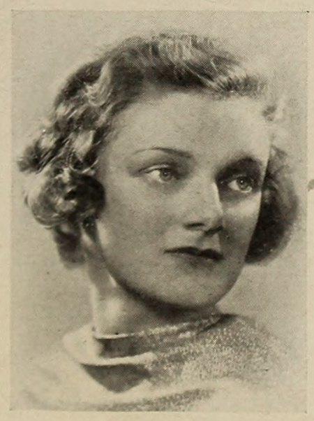 Portrait of Edythe Madeline Irwin Arnold, Hingham High School, class of 1936