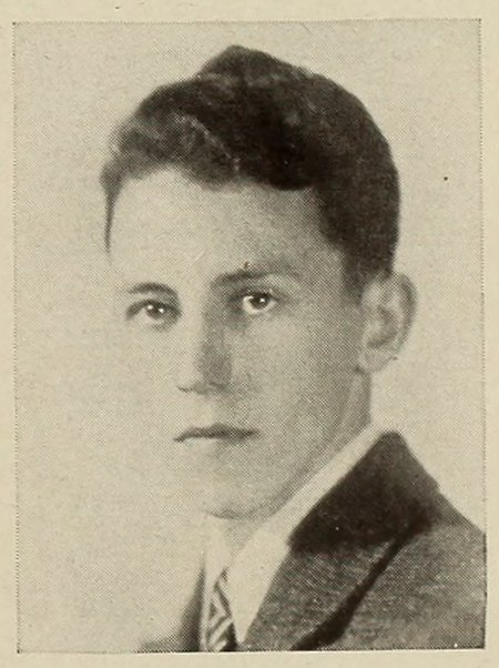 Portrait of John Thornton Powers, Hingham High School, class of 1936