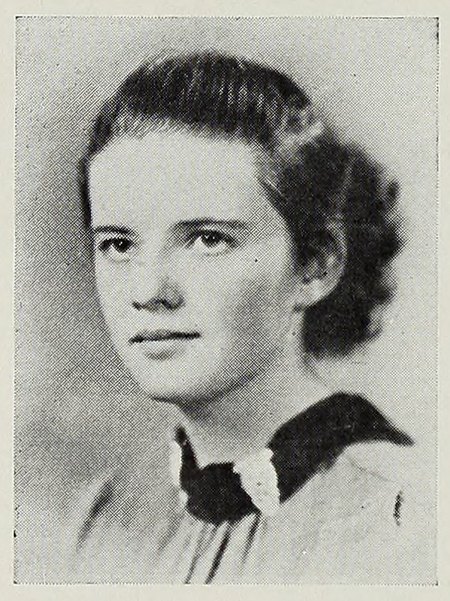 Portrait of Rosemary Imelda Hughes, Hingham High School, class of 1937