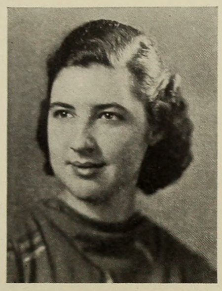 Portrait of Ruth Bernadette Greene, Hingham High School, class of 1939