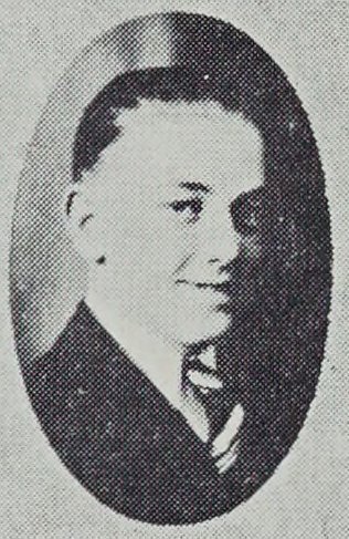 Portrait of Carl Leonard Whitney, Leominster High School, class of 1929