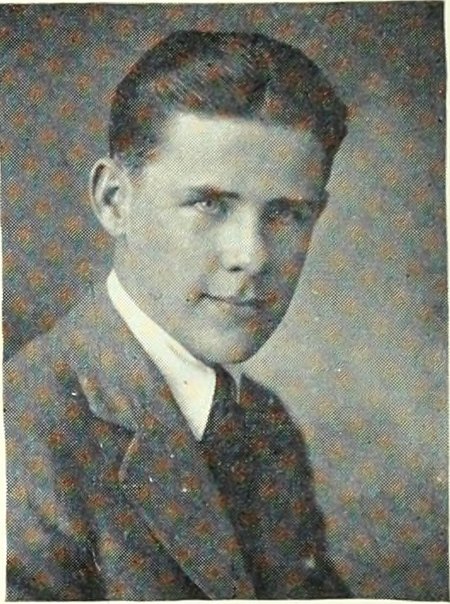 Stewart L. Stokes in the 1926 Melrose High School yearbook