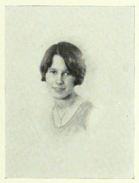 Yearbook portrait of Marjorie B. Richardson, Melrose High School, class of 1928