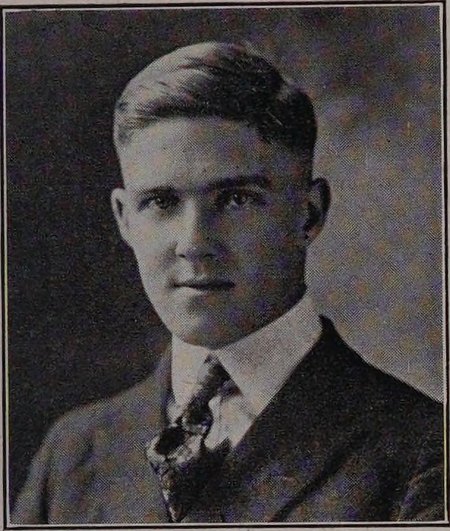 Yearbook portrait of Eugene Joseph Kelley, Malden High School, class of 1919