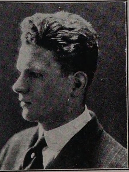 Yearbook portrait of Samuel Vincent Gilman, Malden High School, class of 1919