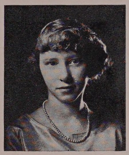 Portrait of Marie Signe Johanna Nelson, Malden High School, class of 1923