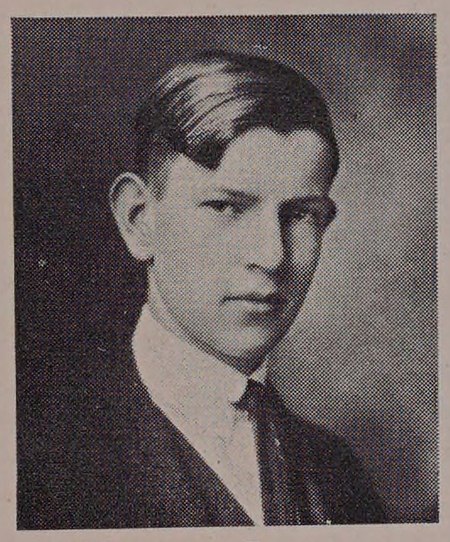 Portrait of Warren Stevens, Malden High School, class of 1923