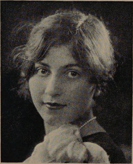 Yearbook portrait of Annie Lilly, Malden High School, class of 1928