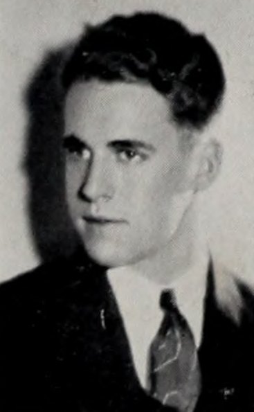 Portrait of Cletus G. Buddenhagen, North Quincy High School, class of 1938