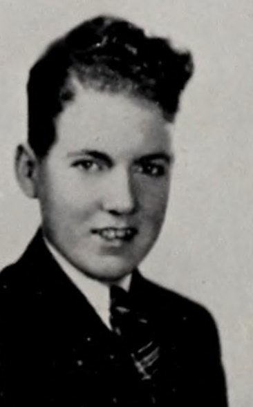 Portrait of Donald E. Ross, North Quincy High School, class of 1938