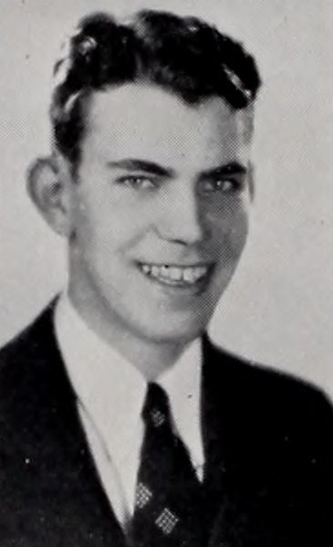 Portrait of Joseph E. McDermott, North Quincy High School, class of 1938