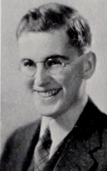 Portrait of Kenneth B. Henry, North Quincy High School, class of 1938