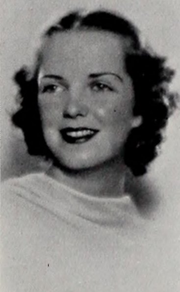 Portrait of Mary E. Asklund, North Quincy High School, class of 1938