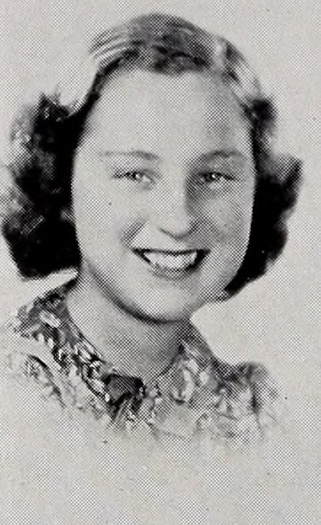 Portrait of Nancy E. Carnrick, North Quincy High School, class of 1938