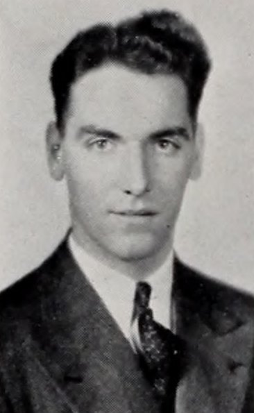 Portrait of Ralph S. Bain, North Quincy High School, class of 1938