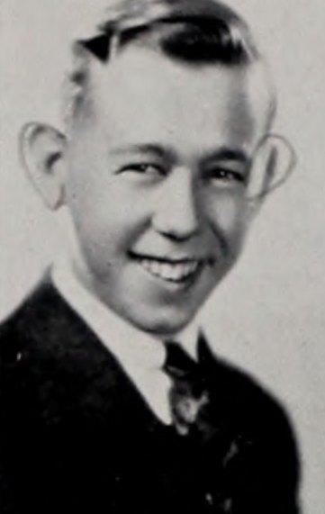 Portrait of Robert A. Simpson, North Quincy High School, class of 1938