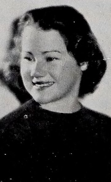 Portrait of Violet E. Leblanc, North Quincy High School, class of 1938