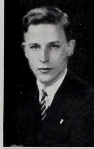 Portrait of Charles E. Crowell, North Quincy High School, class of 1939