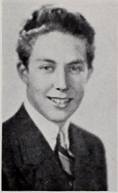 Portrait of Coleman E. King, North Quincy High School, class of 1939