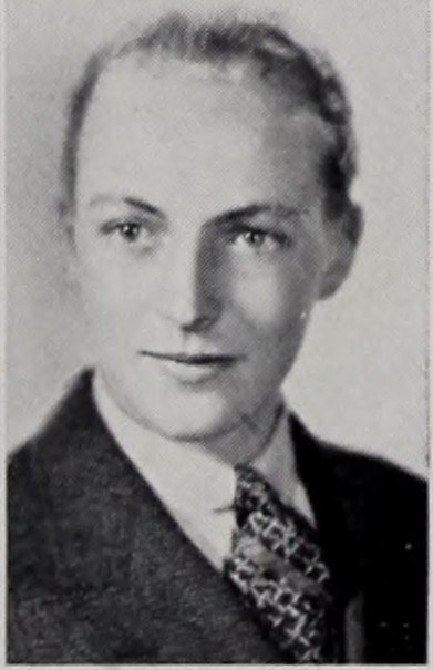 Portrait of Edwin A. Hanson, North Quincy High School, class of 1939