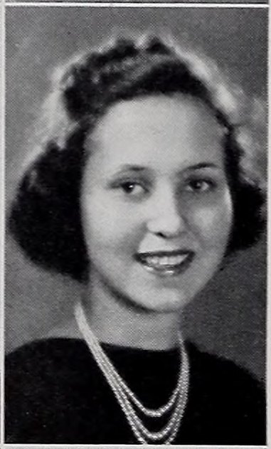 Portrait of Freda E. Pearce, North Quincy High School, class of 1939