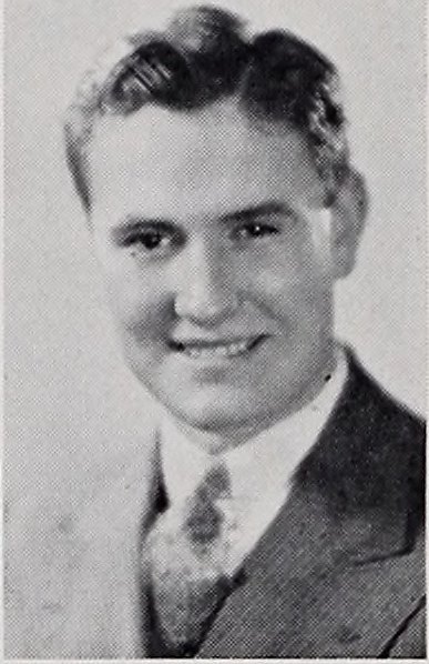 Portrait of James A. Young, North Quincy High School, class of 1939