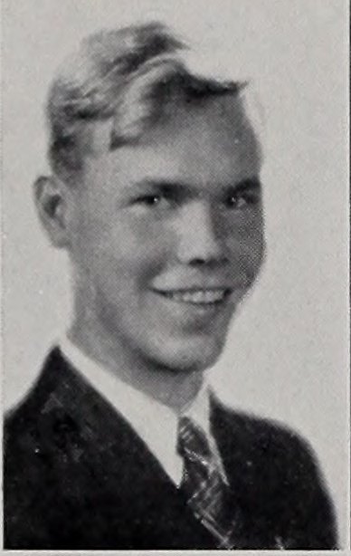 Portrait of Philip E. Johnson, North Quincy High School, class of 1939