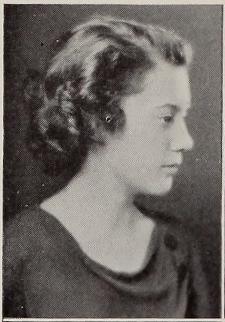 Portrait of Anna E. Cummings, North Quincy High School, class of 1934