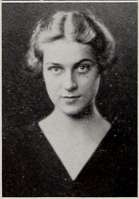 Portrait of Anne Donovan, North Quincy High School, class of 1934