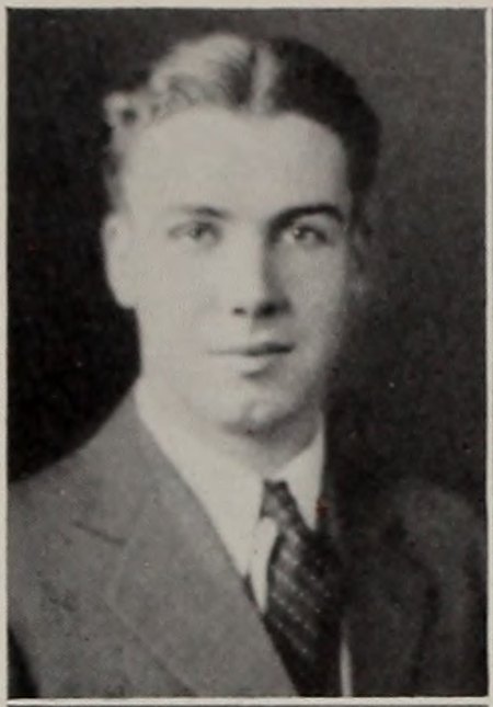 Portrait of Carl J. Holmann, North Quincy High School, class of 1934