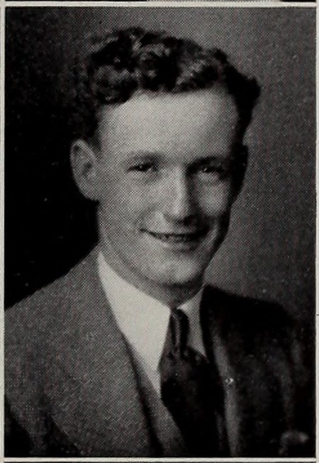 Portrait of George A. Mitchell, North Quincy High School, class of 1934