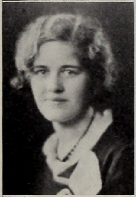 Portrait of Hazel E. Classon, North Quincy High School, class of 1934
