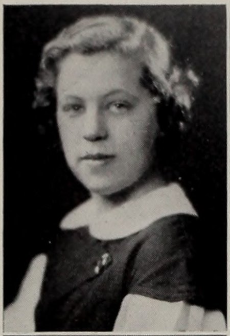 Portrait of Hazel P. Fleming, North Quincy High School, class of 1934