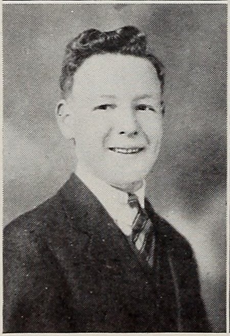 Portrait of James A. Allan, North Quincy High School, class of 1934