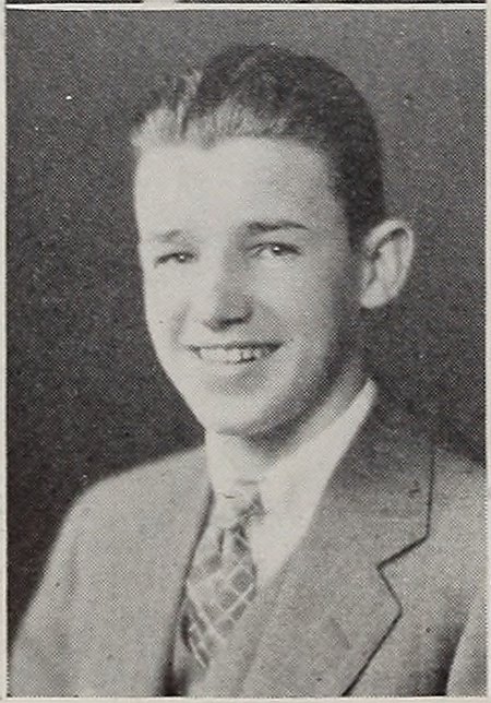 Portrait of John E. Tolson, North Quincy High School, class of 1934