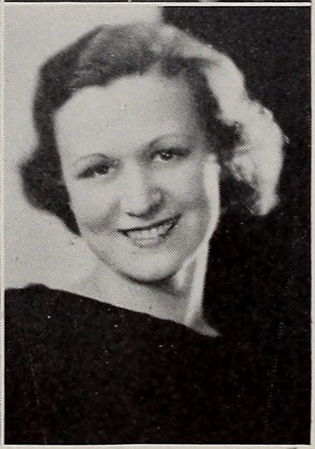 Portrait of Marjorie E. Walker, North Quincy High School, class of 1934