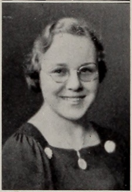 Portrait of Norma E. Hill, North Quincy High School, class of 1934