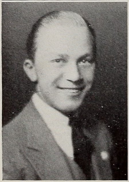 Portrait of Richard E. Dayhoff, North Quincy High School, class of 1934