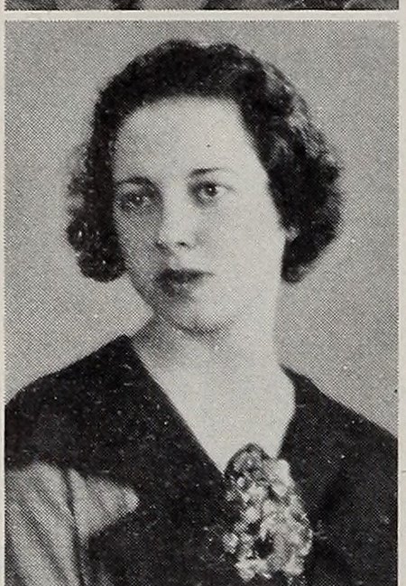 Portrait of Eunice E. Belyea, North Quincy High School, class of 1935